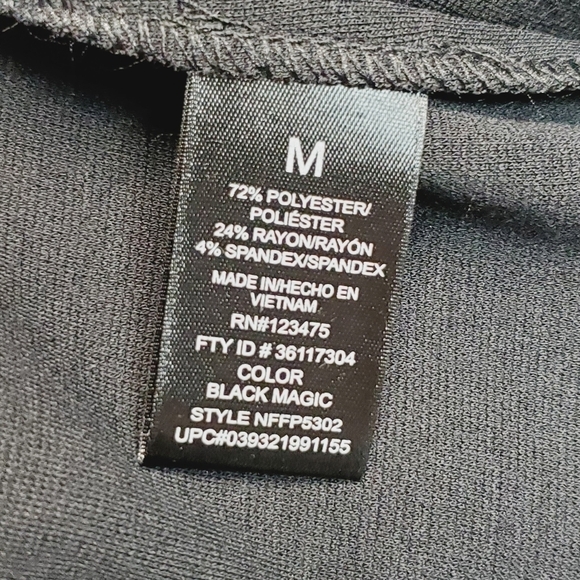 Nicole Miller Black Pull On Pencil Skirt M - Picture 7 of 9